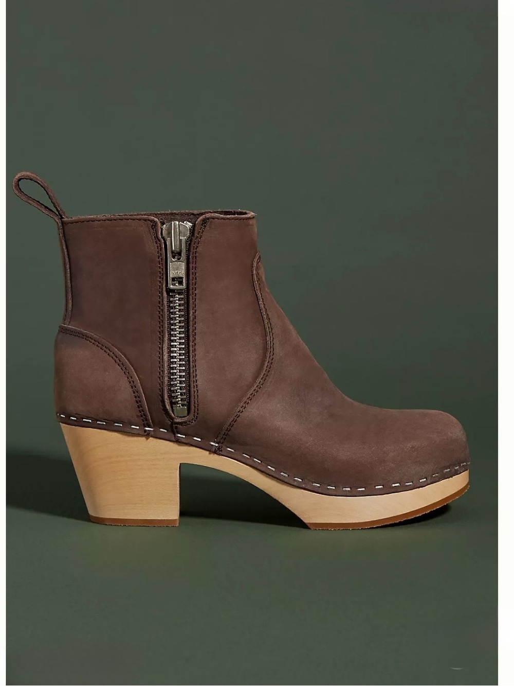 Swedish Hasbeens Zip It Emy Boots Size 37